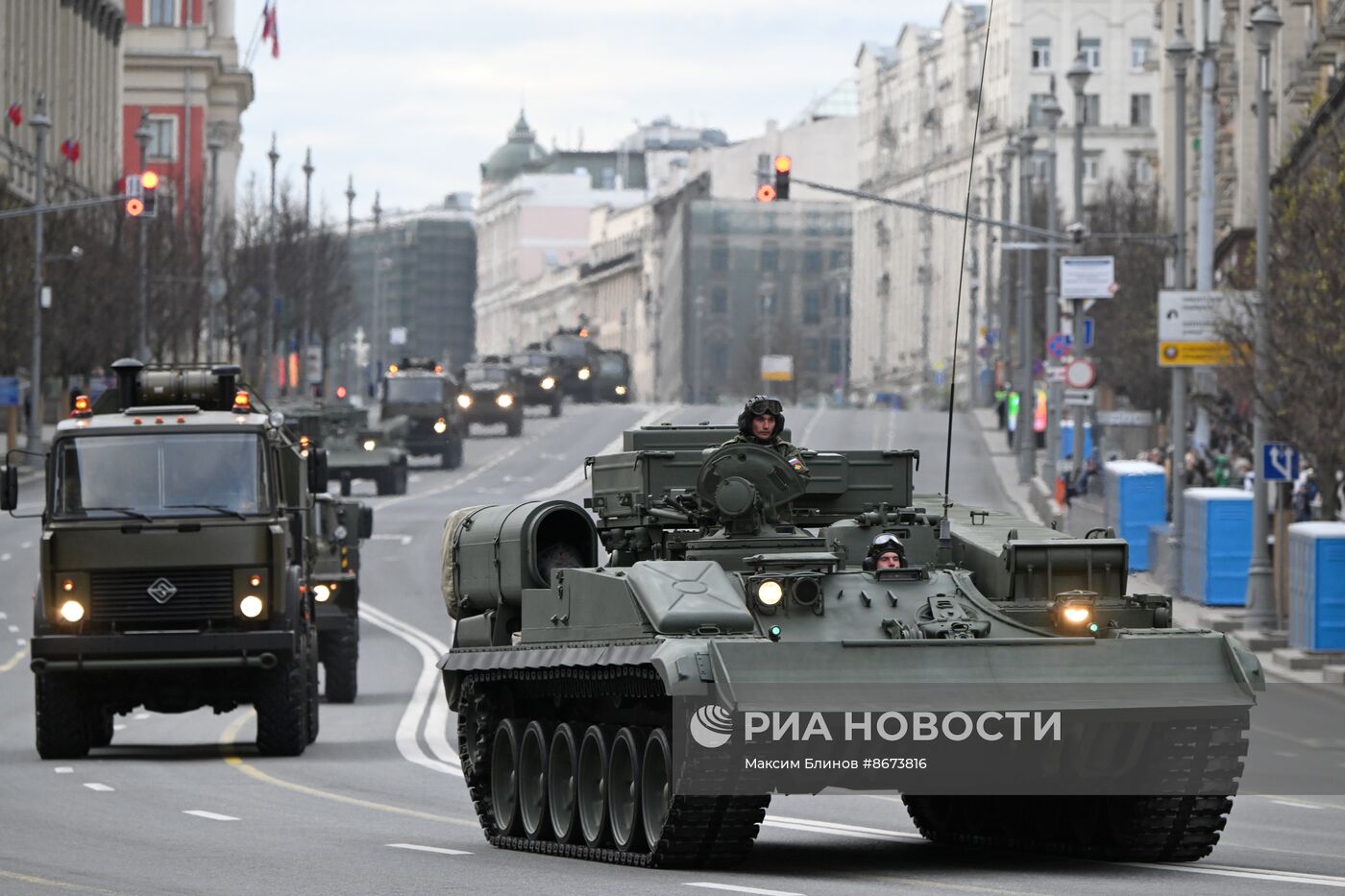 Репетиция парада Победы в Москве | РИА Новости Медиабанк