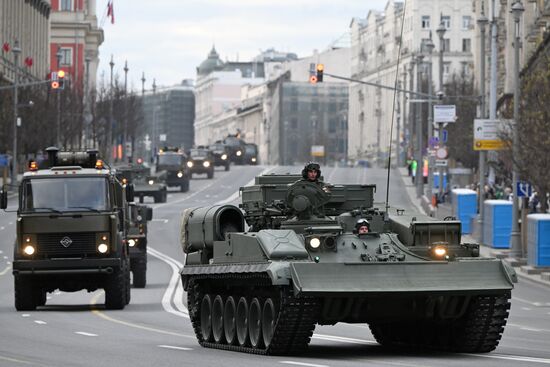 Репетиция парада Победы в Москве