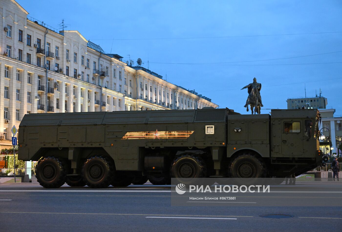 Репетиция парада Победы в Москве