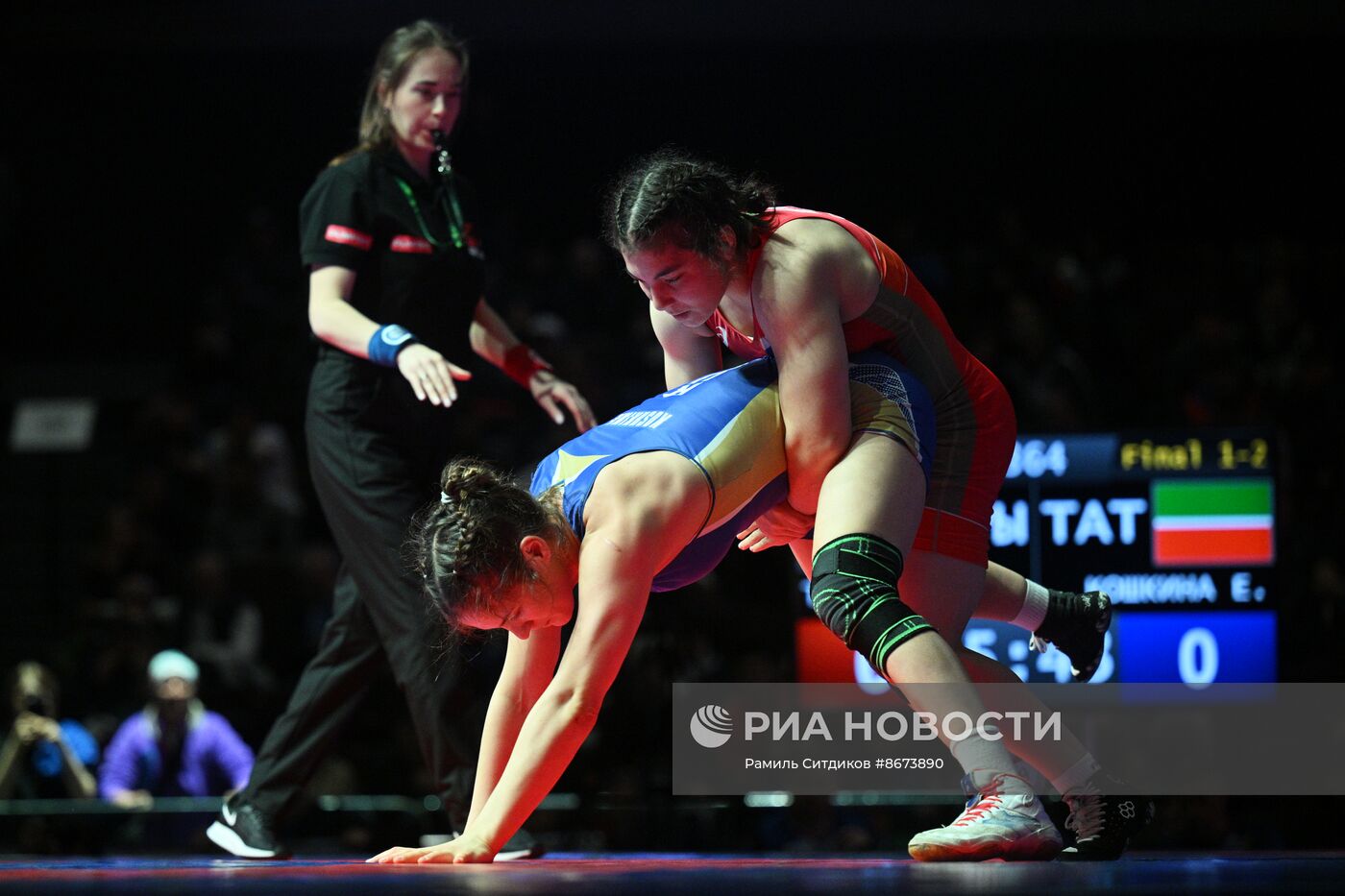 Предолимпийский чемпионат России по вольной борьбе-2024