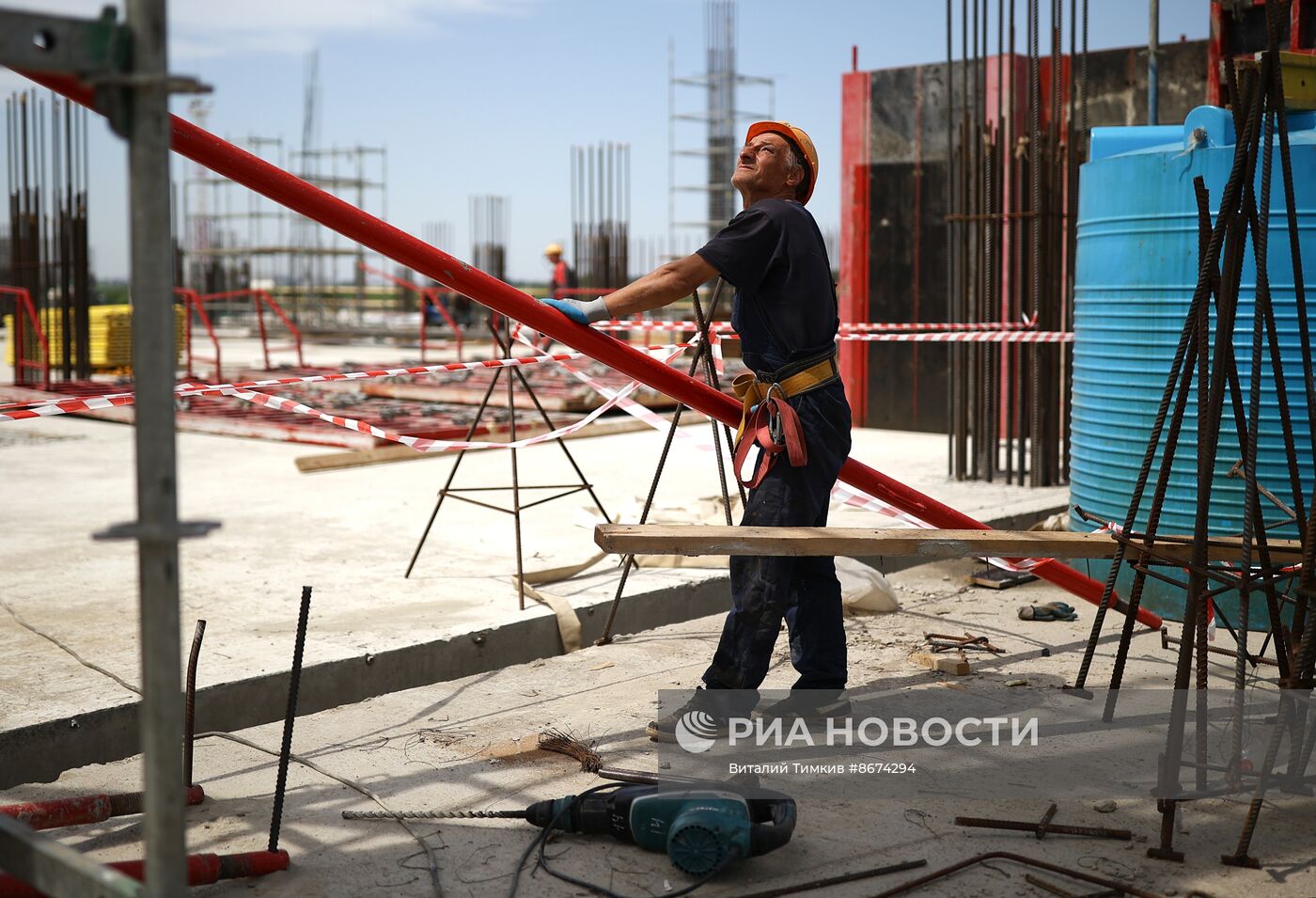 Строительство нового терминала аэропорта "Краснодар"