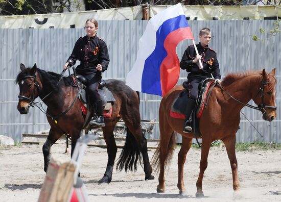 Фестиваль "Конные традиции России" во Владивостоке