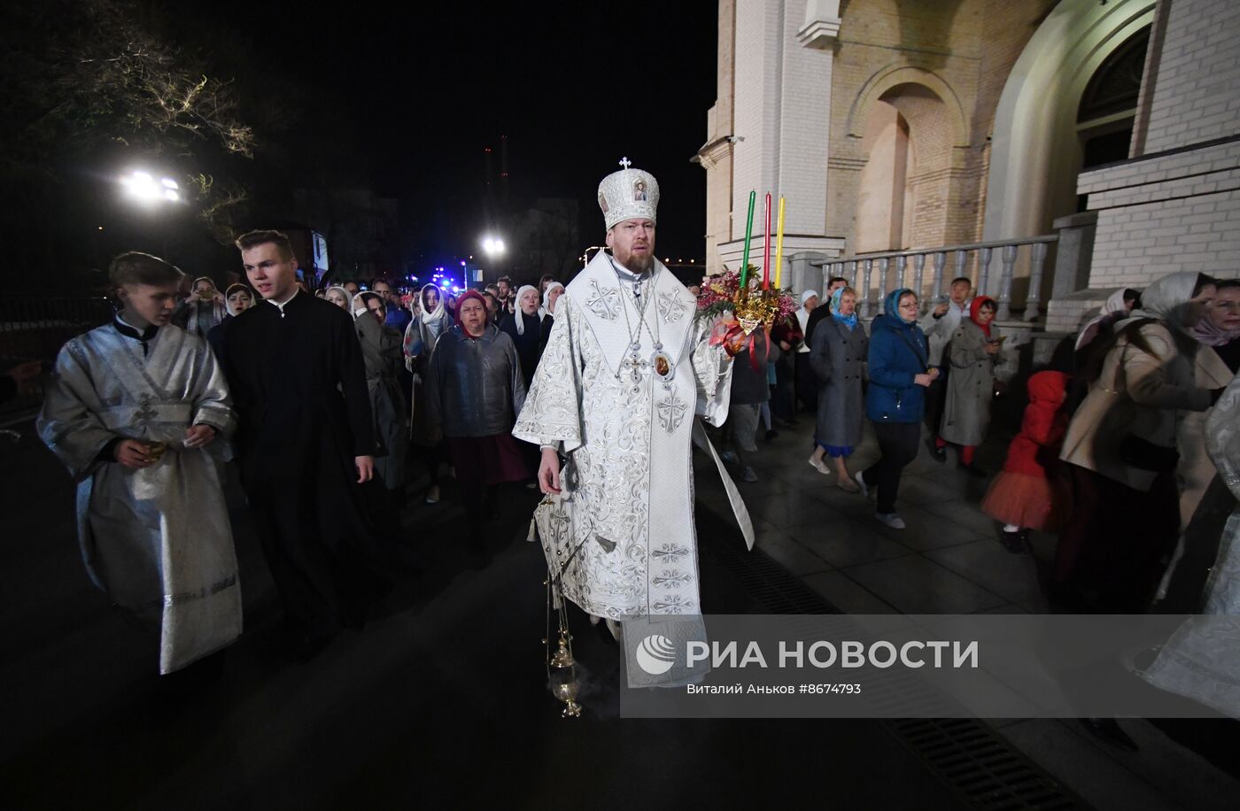 Празднование Пасхи в России