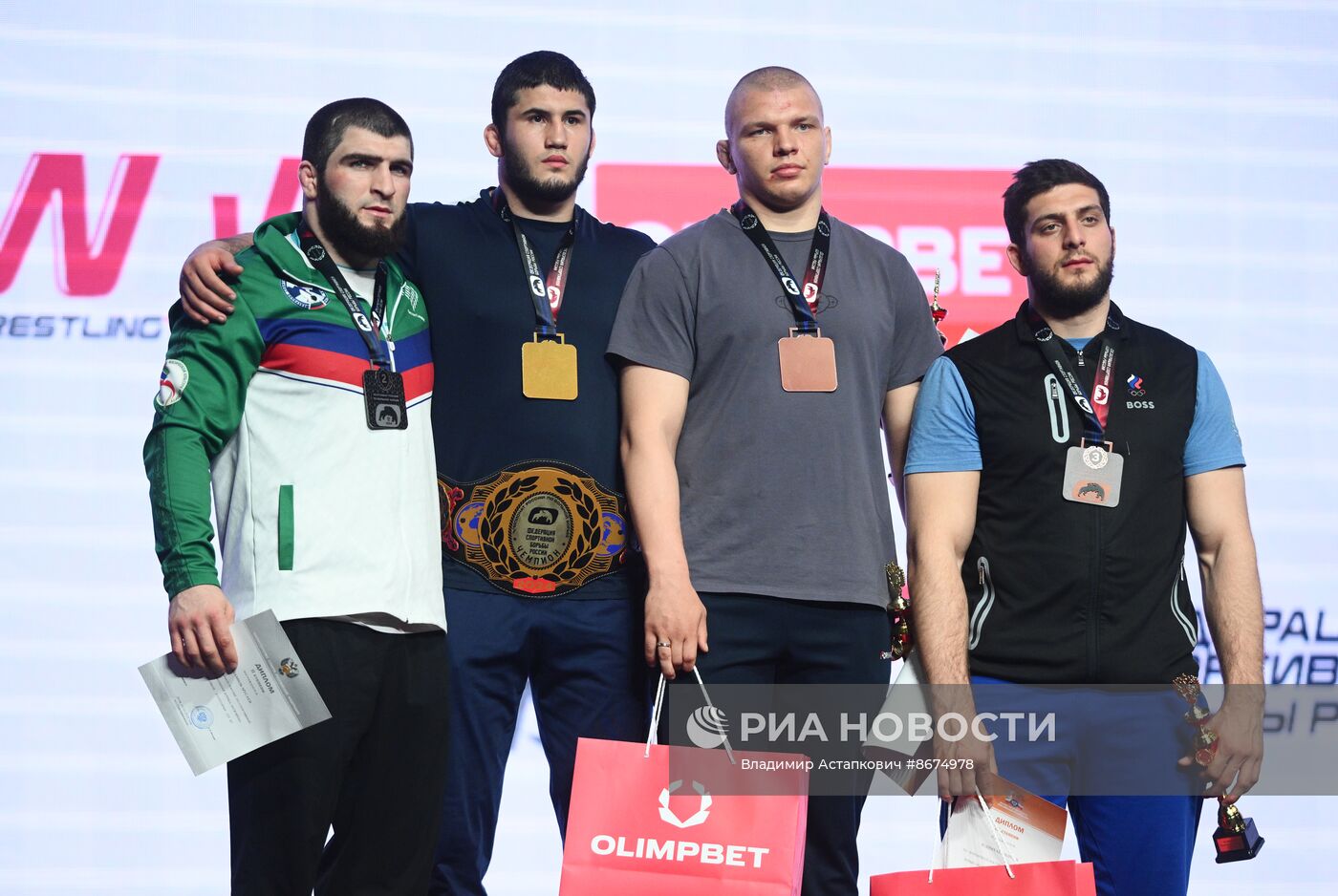 Предолимпийский чемпионат России по вольной борьбе 2024 