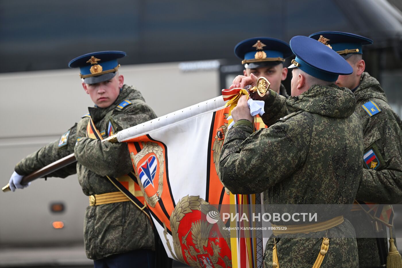 Генеральная репетиция парада к 79-летию Победы в Великой Отечественной войне