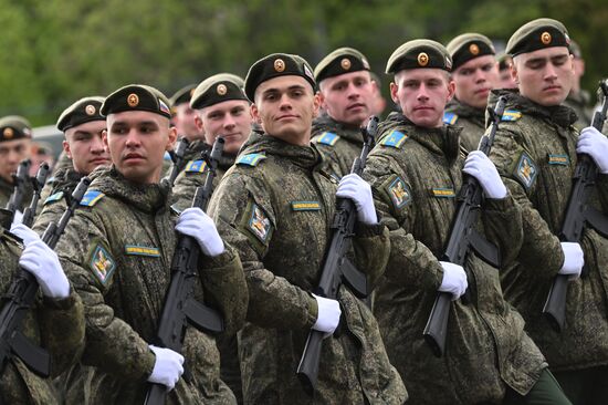 Генеральная репетиция парада к 79-летию Победы в Великой Отечественной войне