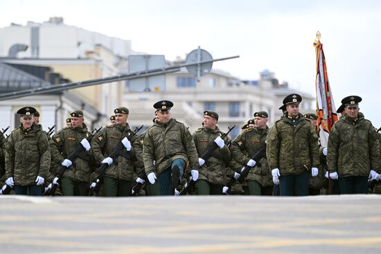 Генеральная репетиция парада к 79-летию Победы в Великой Отечественной войне