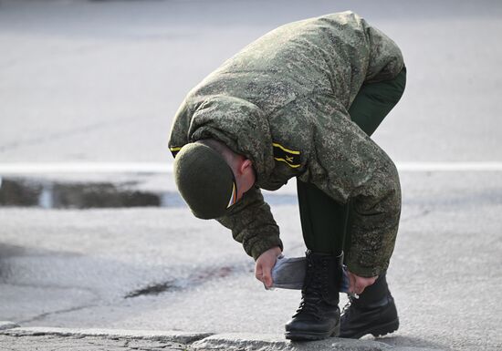 Генеральная репетиция парада к 79-летию Победы в Великой Отечественной войне