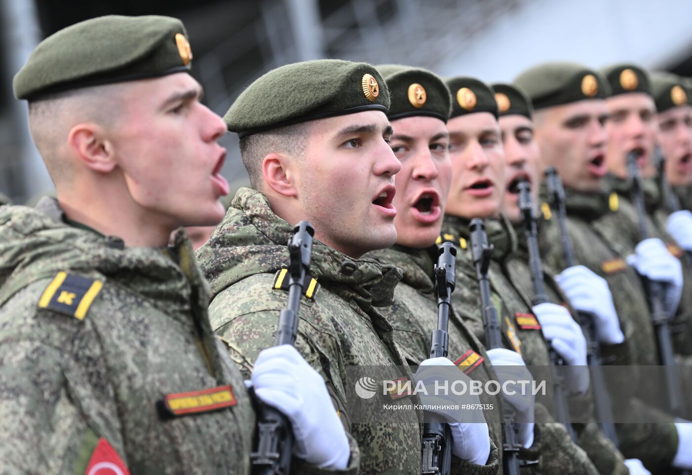 Генеральная репетиция парада к 79-летию Победы в Великой Отечественной войне