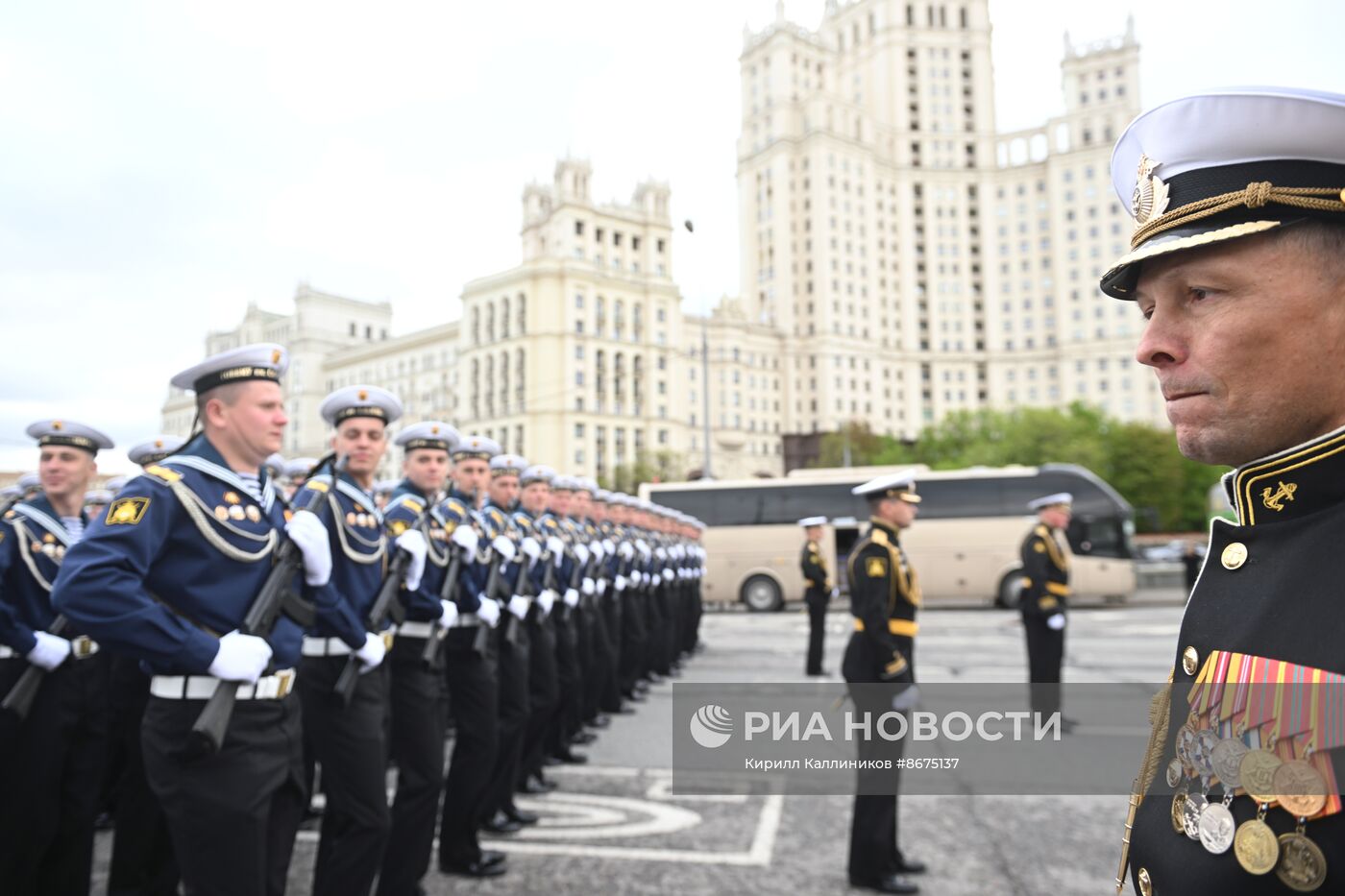 Генеральная репетиция парада к 79-летию Победы в Великой Отечественной войне