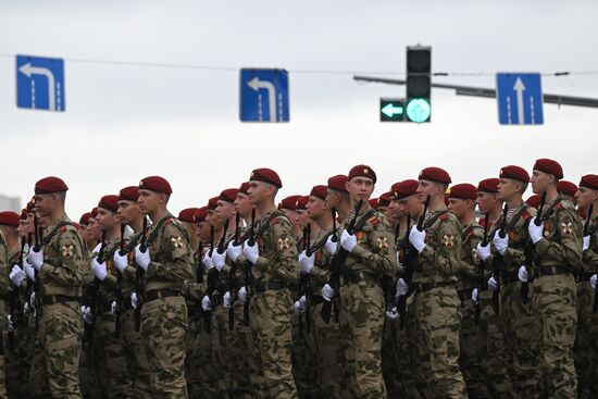 Генеральная репетиция парада к 79-летию Победы в Великой Отечественной войне