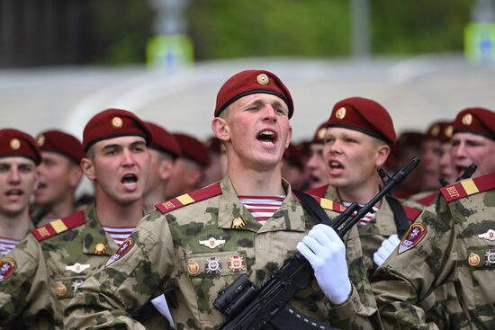 Генеральная репетиция парада к 79-летию Победы в Великой Отечественной войне