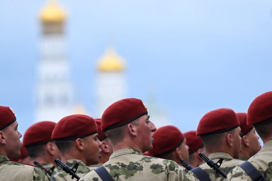 Генеральная репетиция парада к 79-летию Победы в Великой Отечественной войне