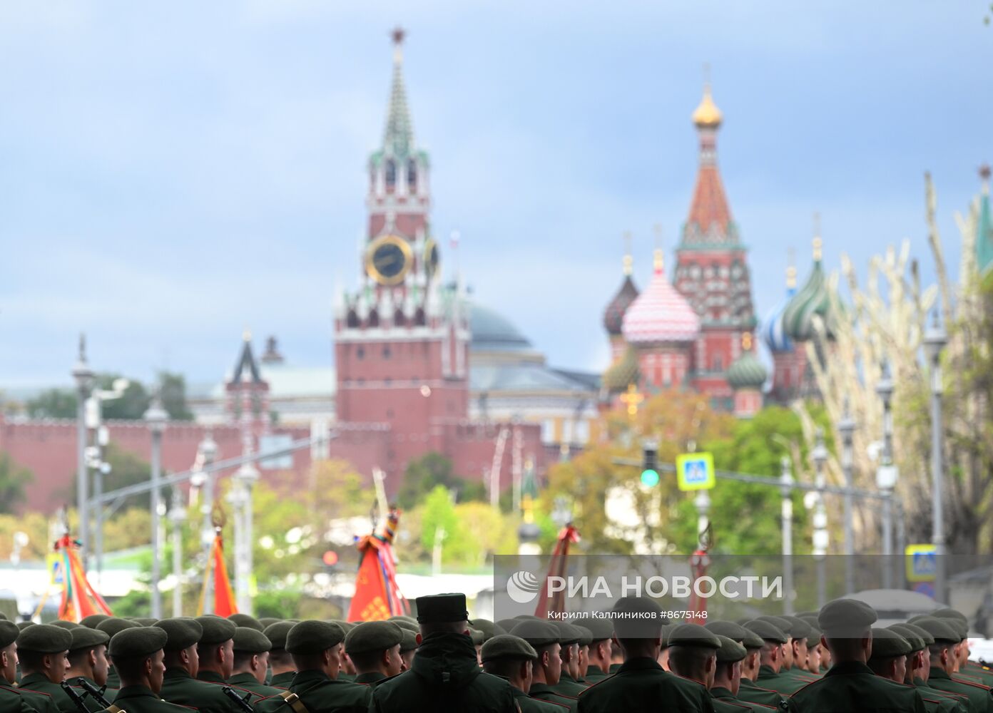 Генеральная репетиция парада к 79-летию Победы в Великой Отечественной войне