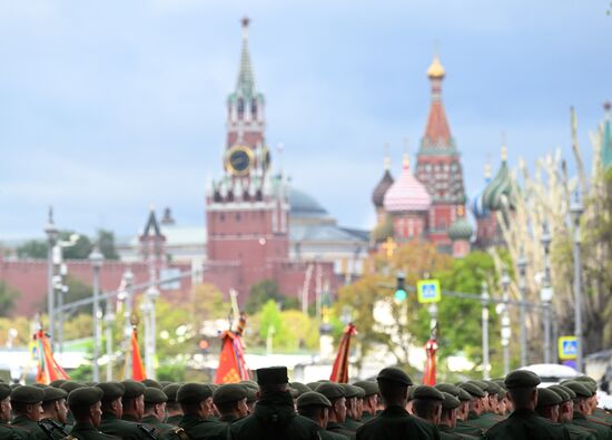 Генеральная репетиция парада к 79-летию Победы в Великой Отечественной войне