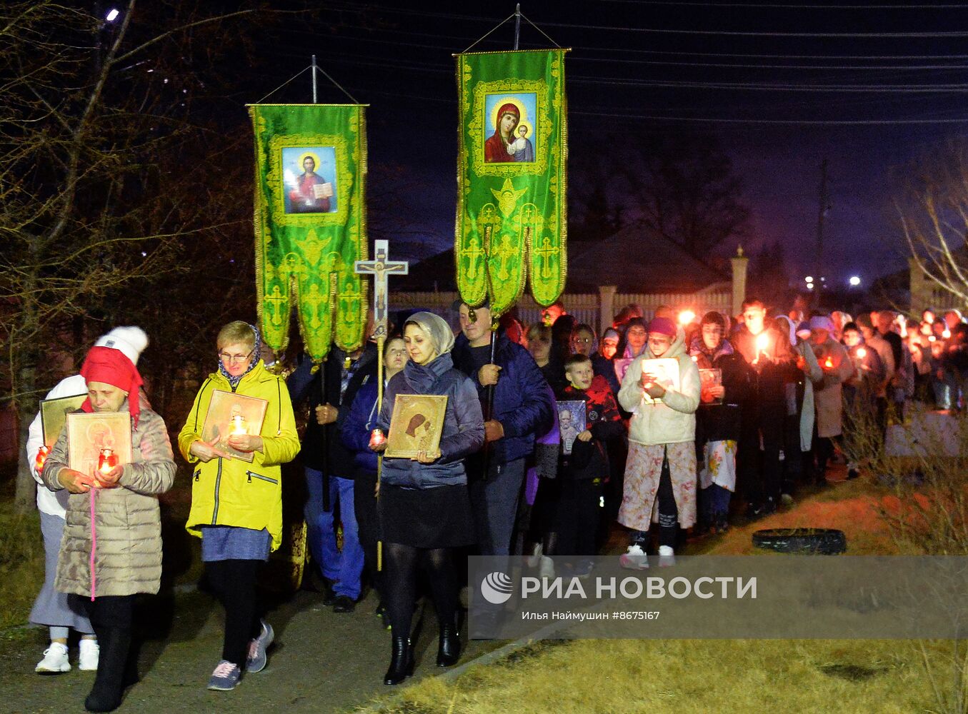 Празднование Пасхи в России