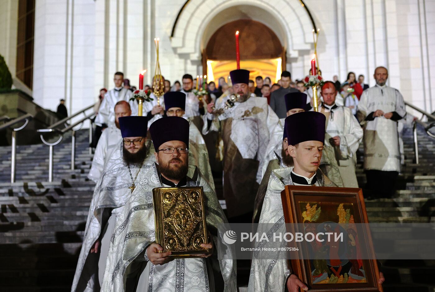 Празднование Пасхи в России