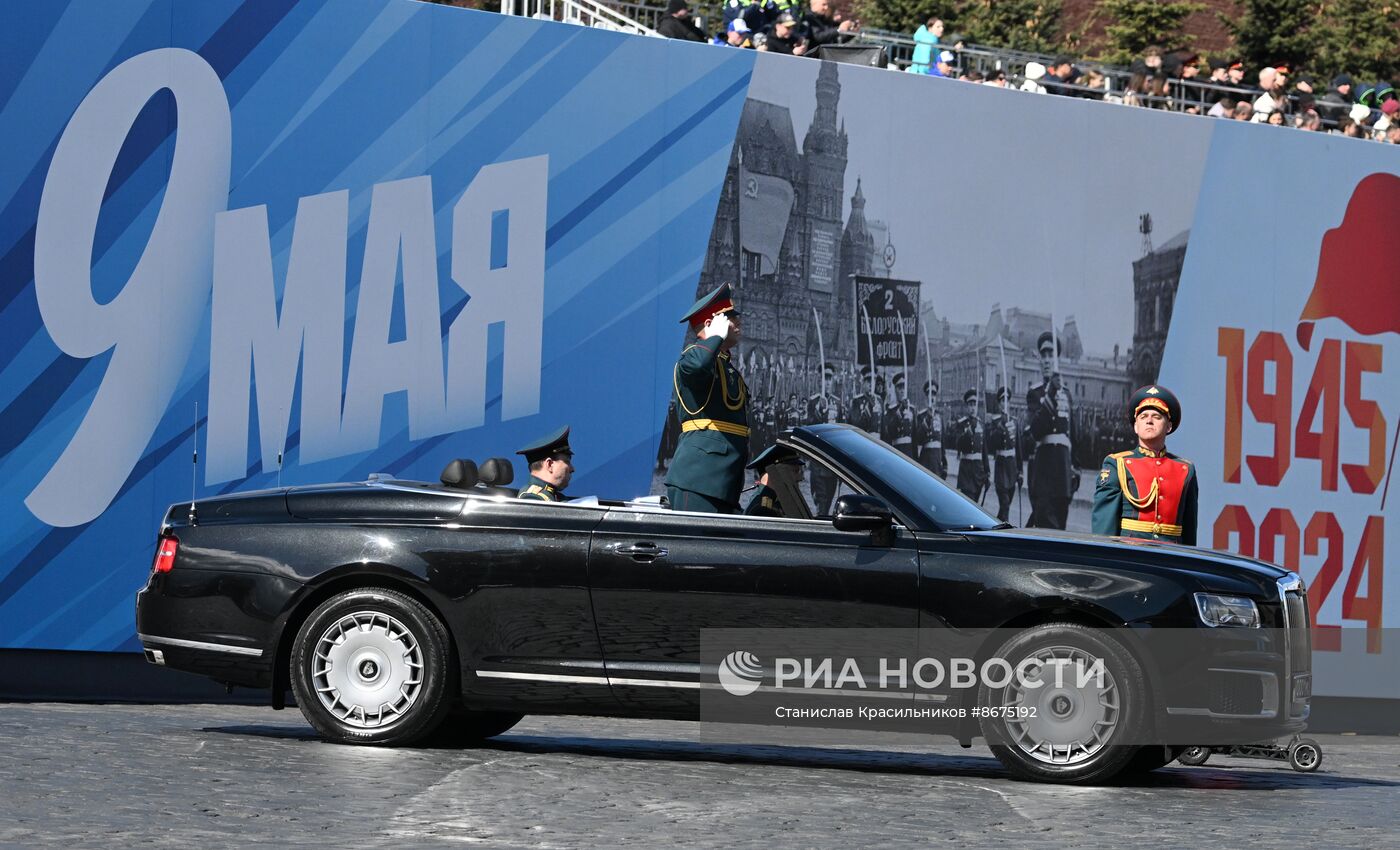 Генеральная репетиция парада к 79-летию Победы в Великой Отечественной войне