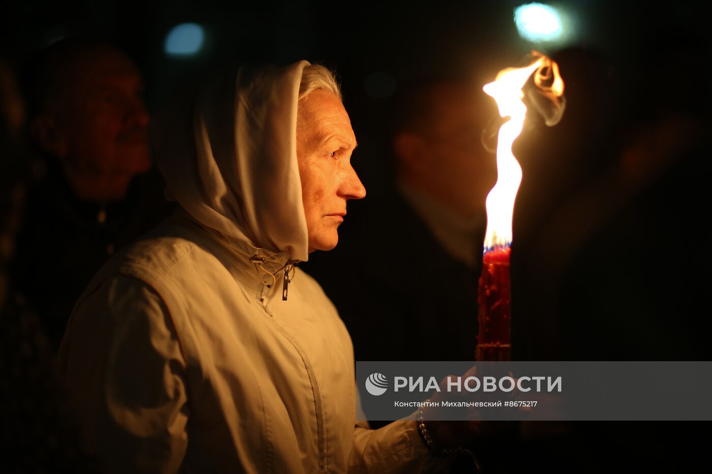 Празднование Пасхи в России