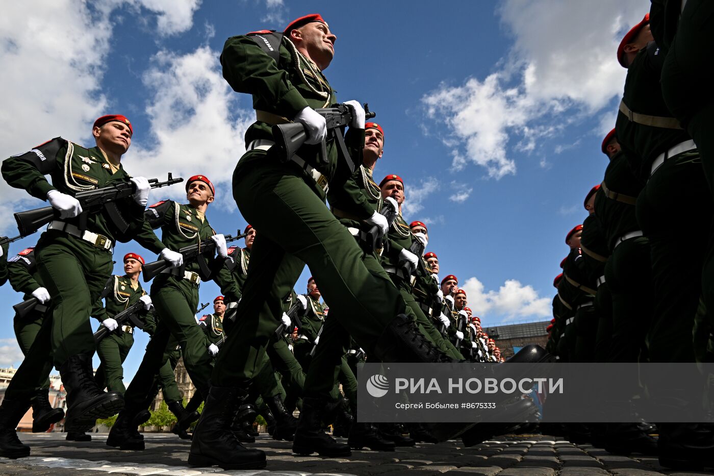 Генеральная репетиция парада к 79-летию Победы в Великой Отечественной войне