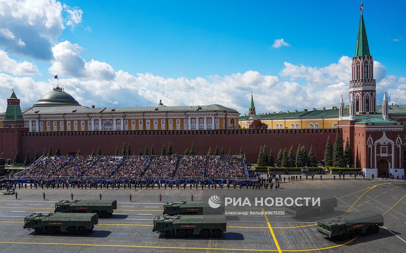 Генеральная репетиция парада к 79-летию Победы в Великой Отечественной войне