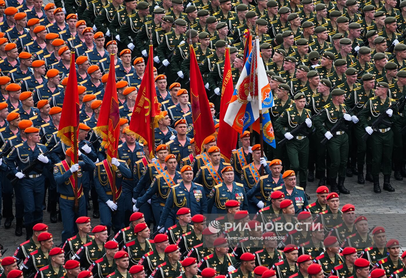 Генеральная репетиция парада к 79-летию Победы в Великой Отечественной войне