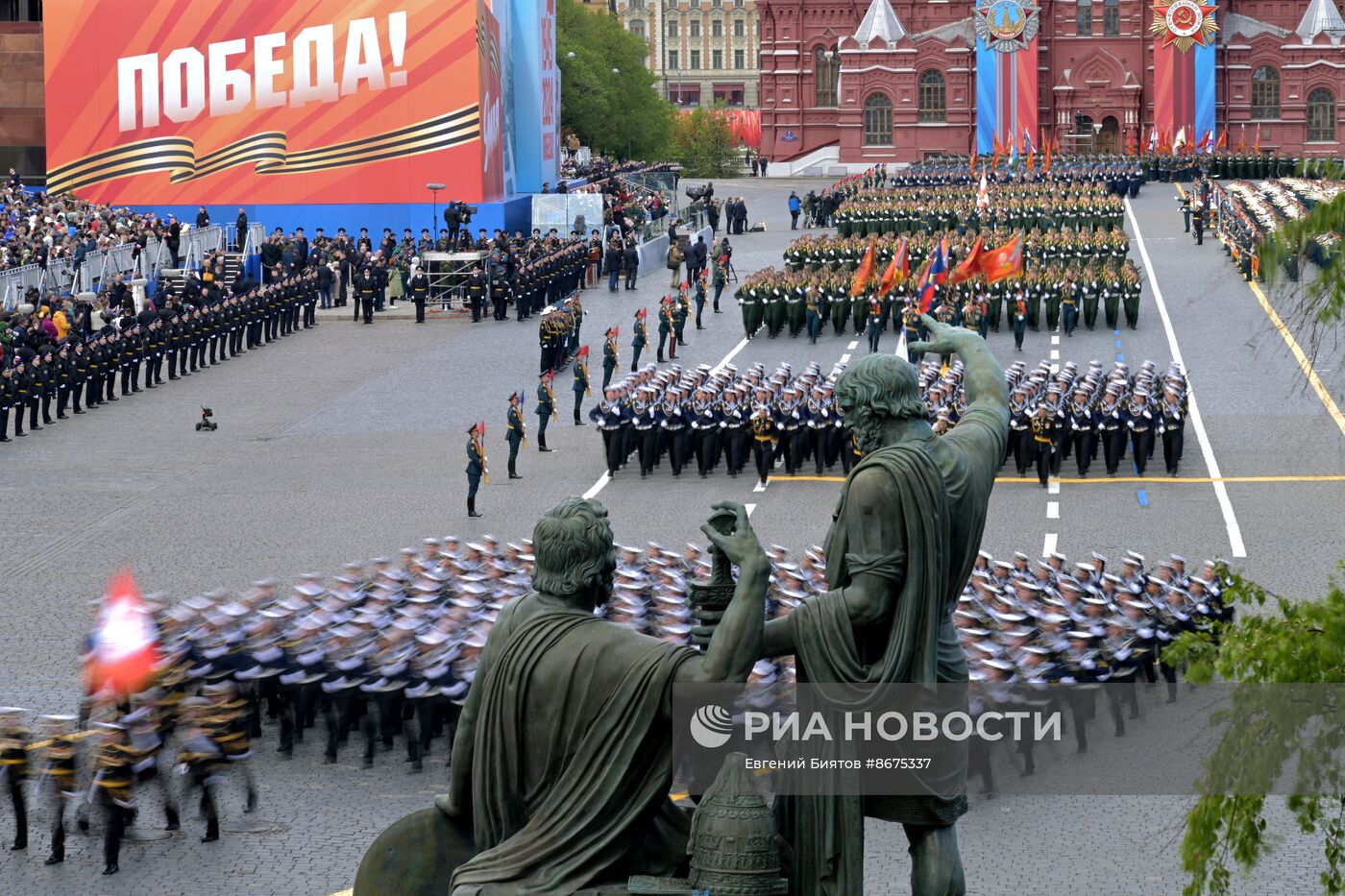 Генеральная репетиция парада к 79-летию Победы в Великой Отечественной войне