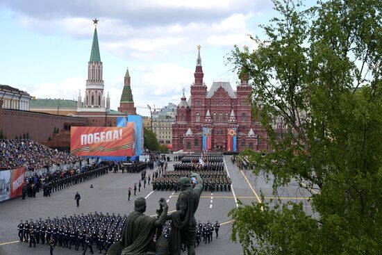 Генеральная репетиция парада к 79-летию Победы в Великой Отечественной войне