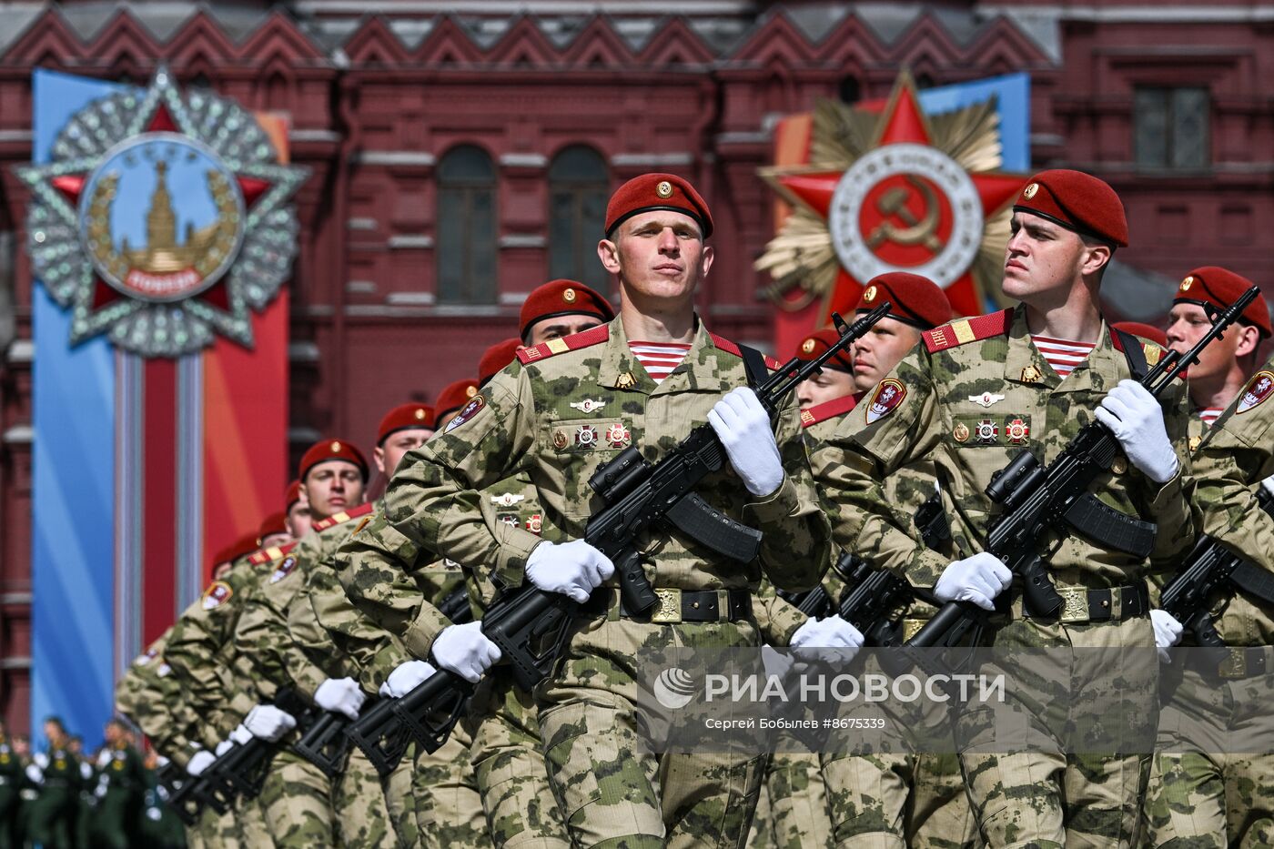 Генеральная репетиция парада к 79-летию Победы в Великой Отечественной войне