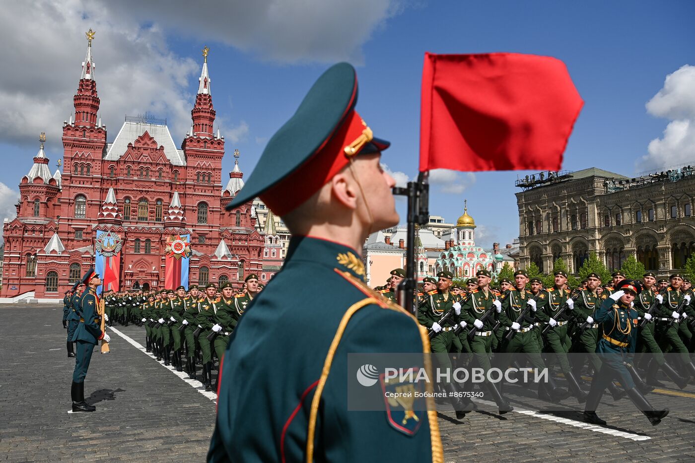 Генеральная репетиция парада к 79-летию Победы в Великой Отечественной войне