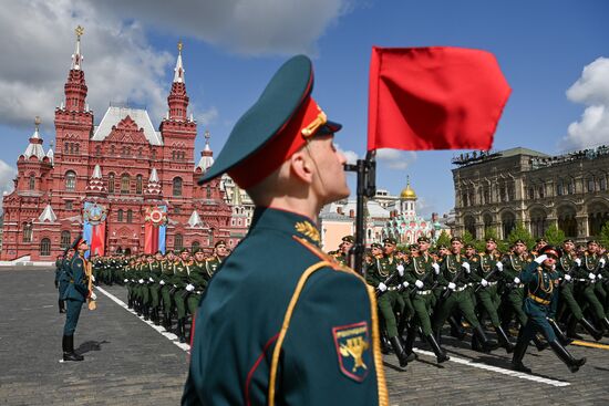 Генеральная репетиция парада к 79-летию Победы в Великой Отечественной войне