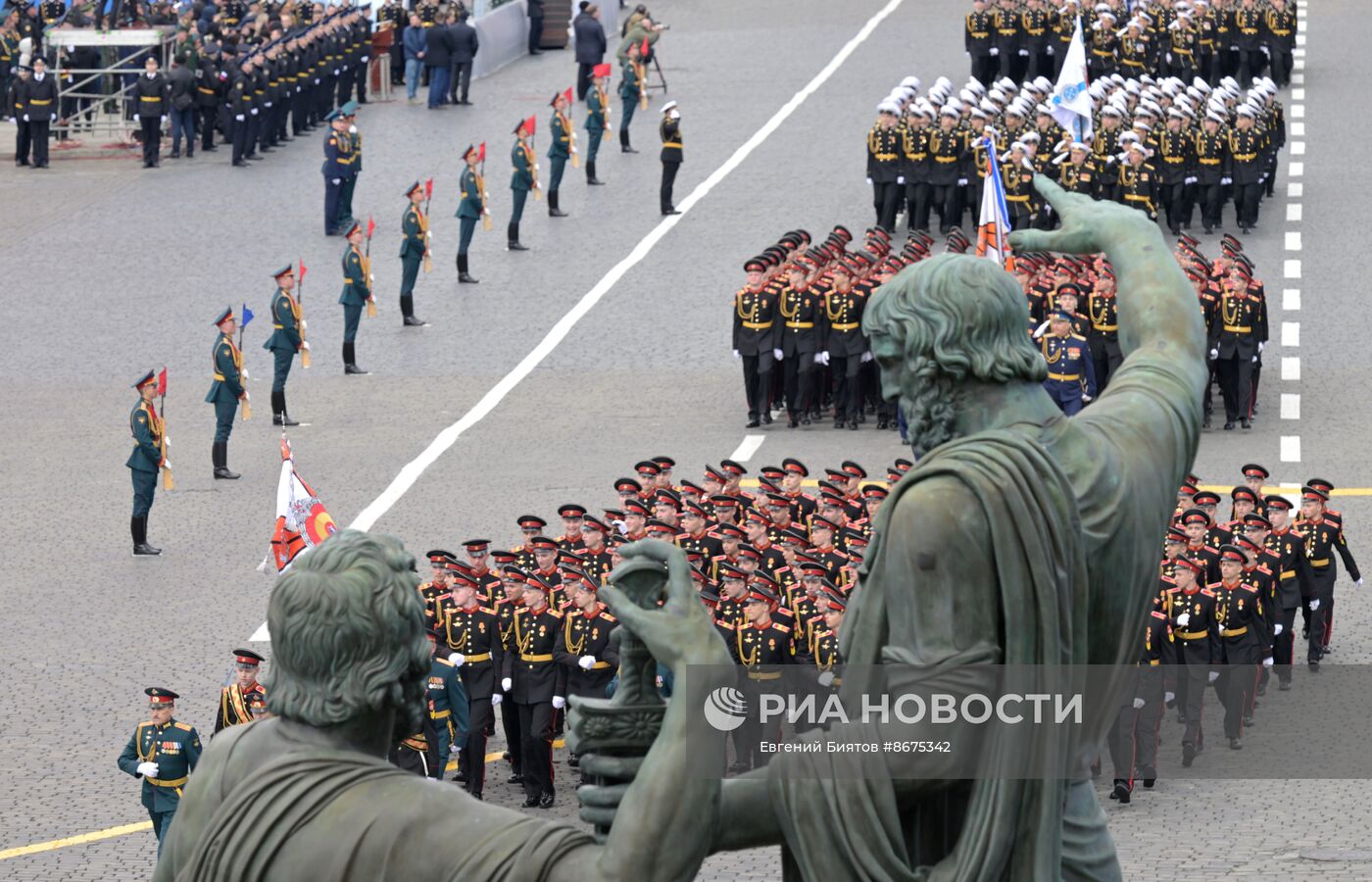 Генеральная репетиция парада к 79-летию Победы в Великой Отечественной войне