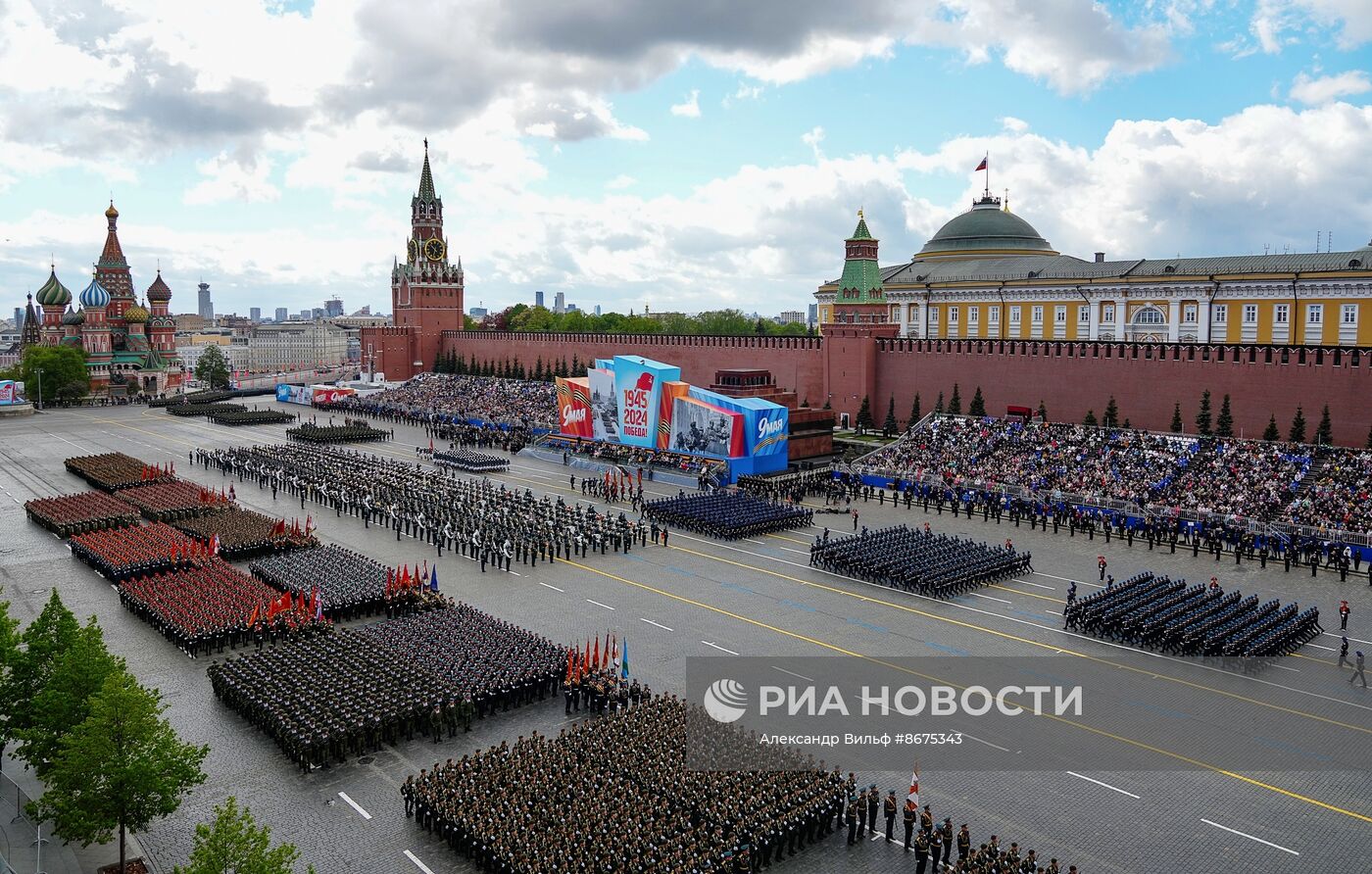 Генеральная репетиция парада к 79-летию Победы в Великой Отечественной войне