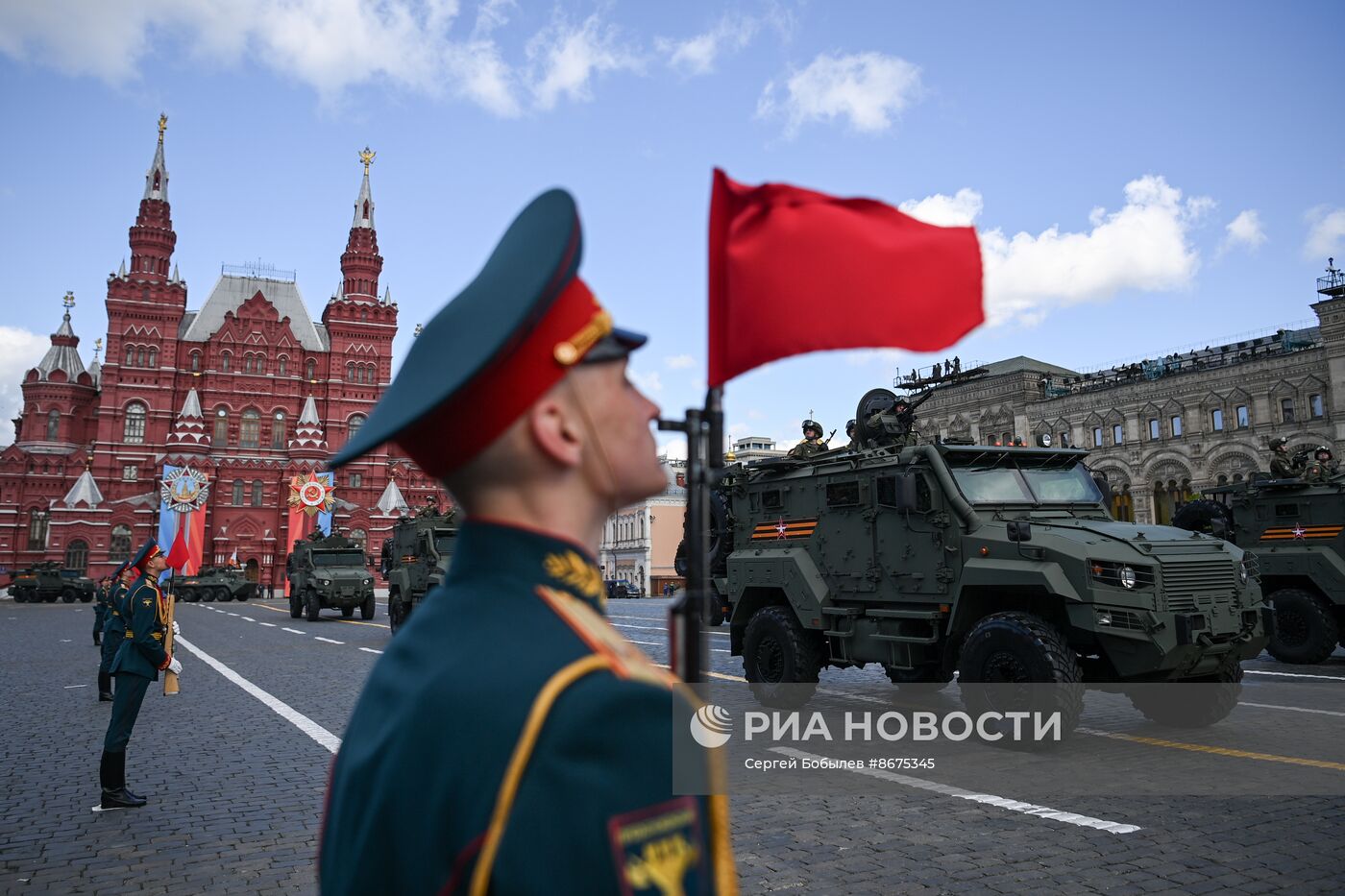 Генеральная репетиция парада к 79-летию Победы в Великой Отечественной войне