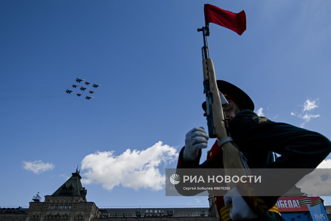 Генеральная репетиция парада к 79-летию Победы в Великой Отечественной войне