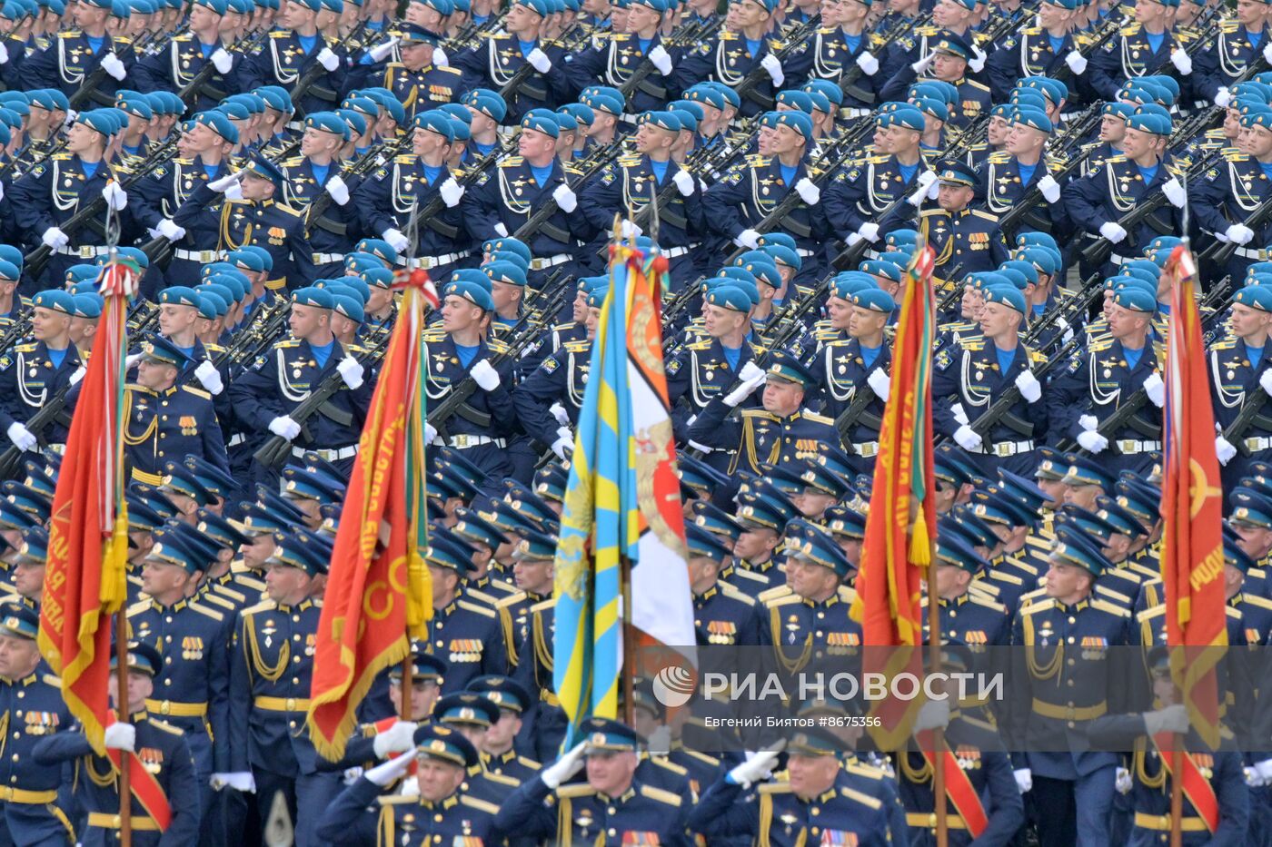 Генеральная репетиция парада к 79-летию Победы в Великой Отечественной войне