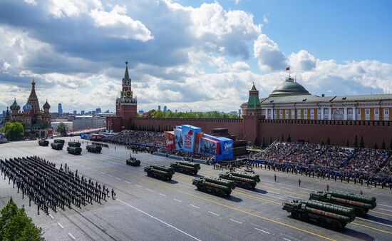 Генеральная репетиция парада к 79-летию Победы в Великой Отечественной войне