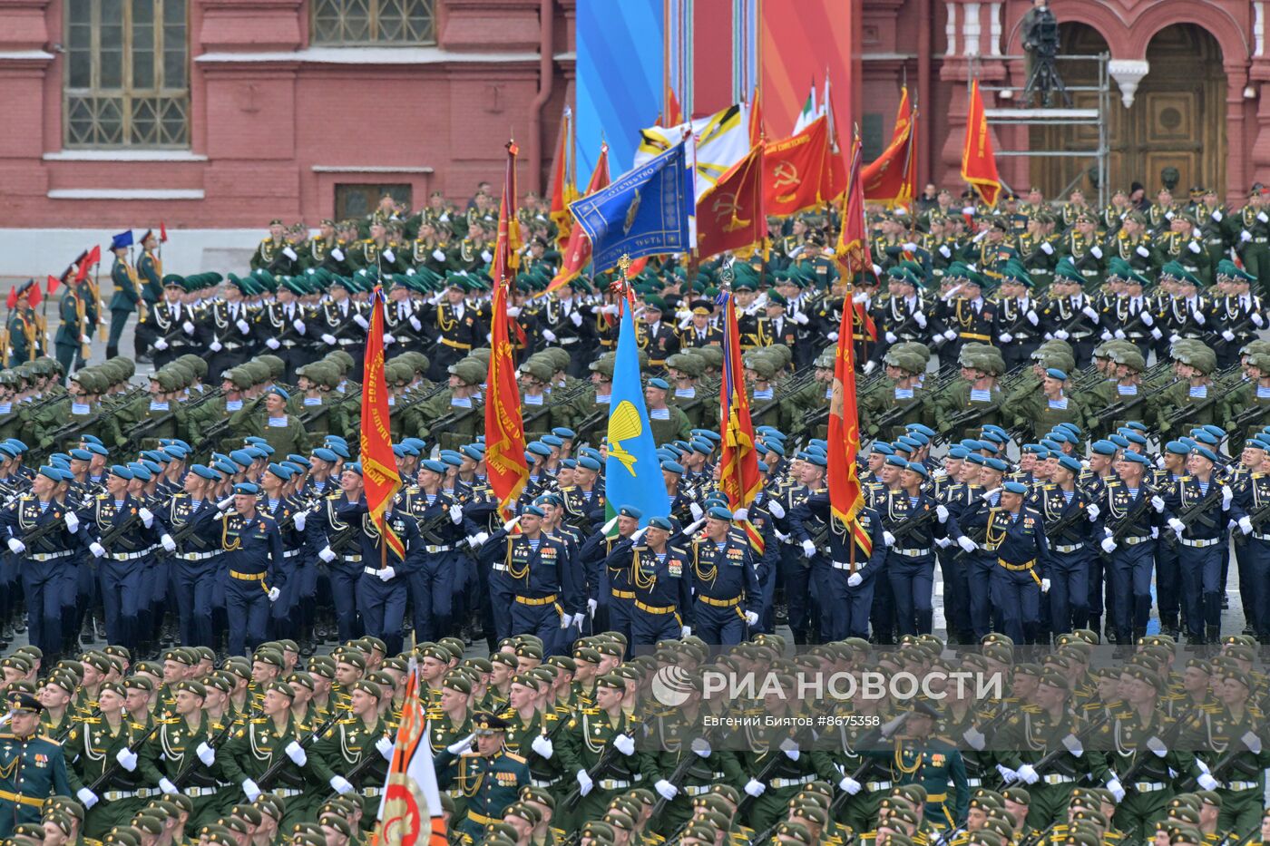 Генеральная репетиция парада к 79-летию Победы в Великой Отечественной войне