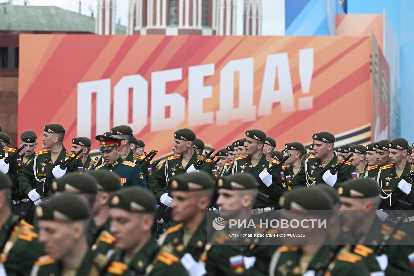 Генеральная репетиция парада к 79-летию Победы в Великой Отечественной войне