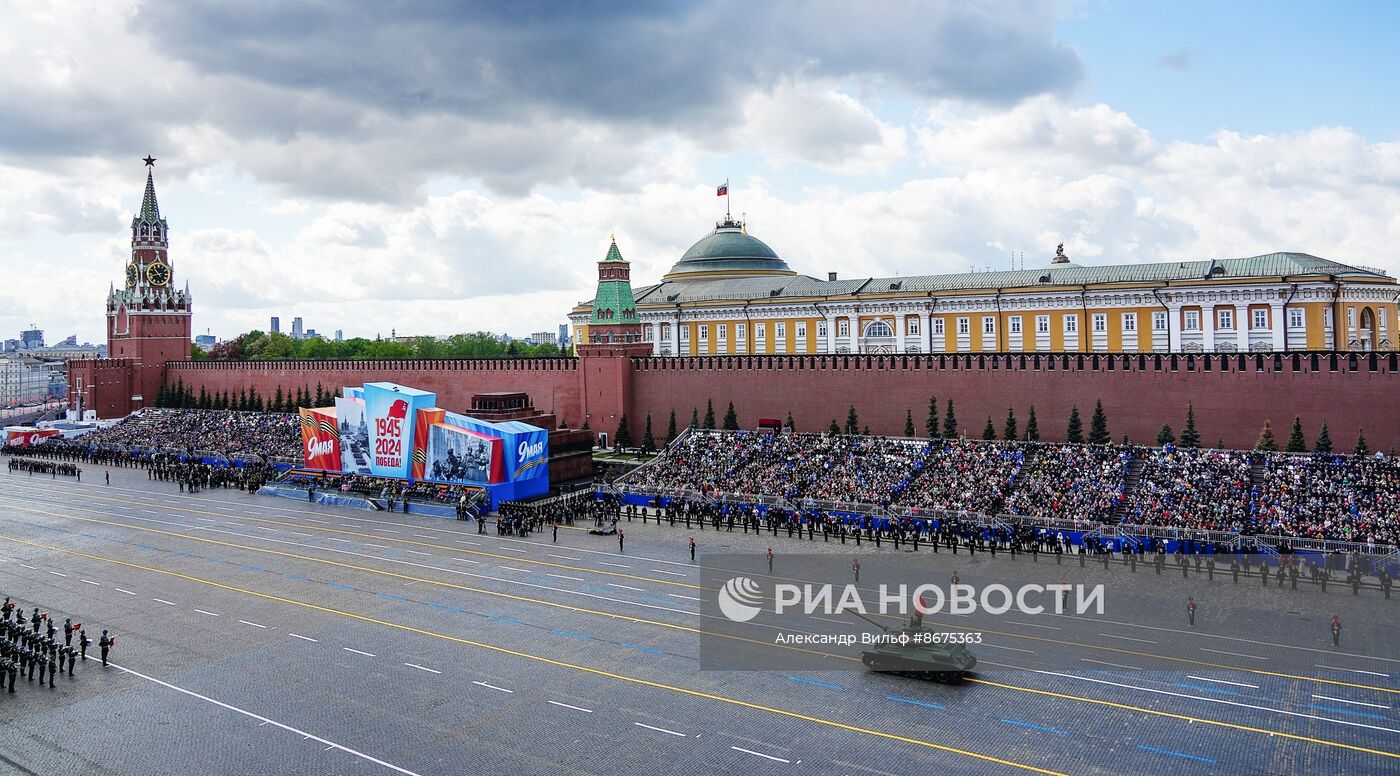 Генеральная репетиция парада к 79-летию Победы в Великой Отечественной войне