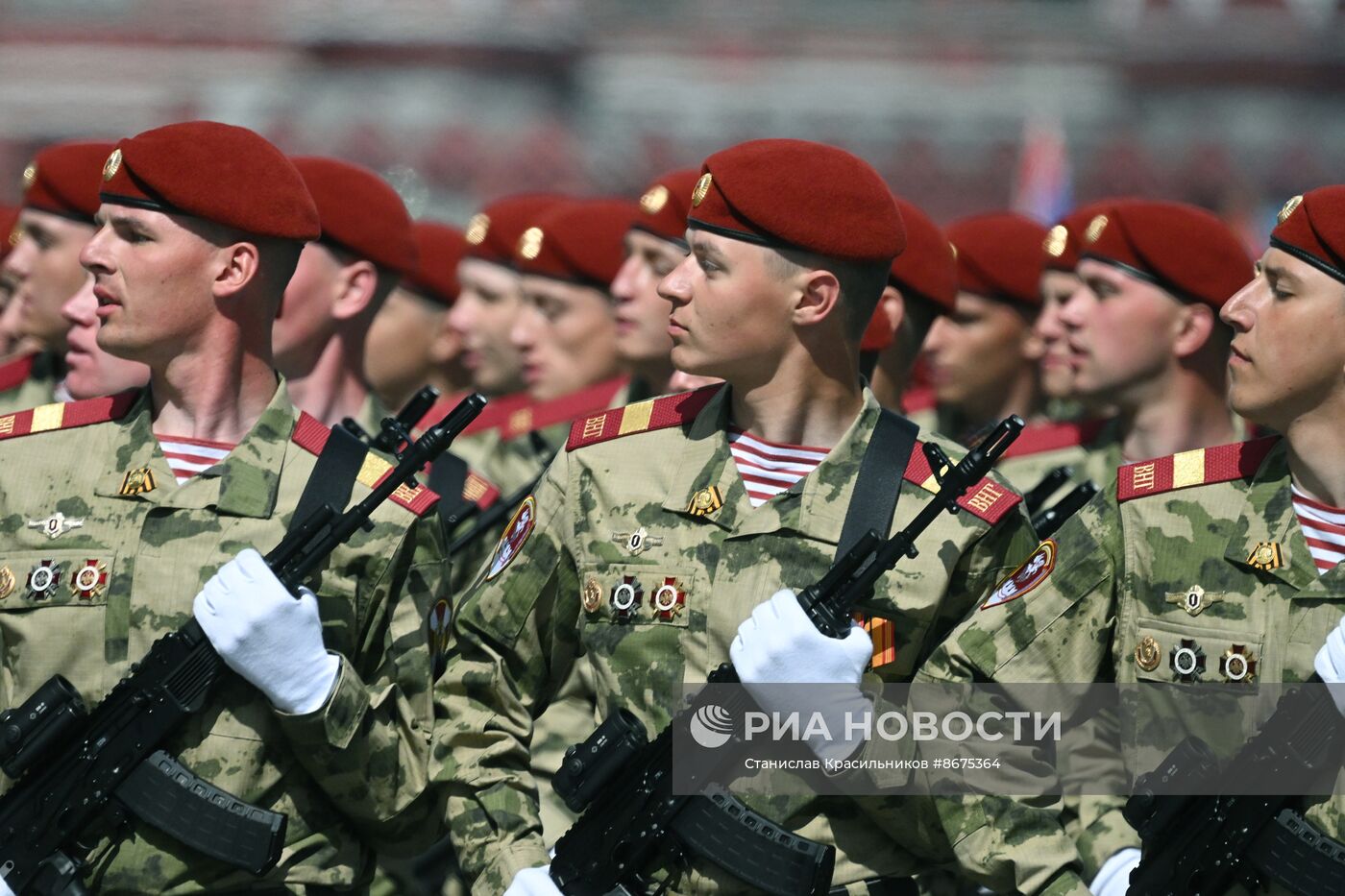 Генеральная репетиция парада к 79-летию Победы в Великой Отечественной войне