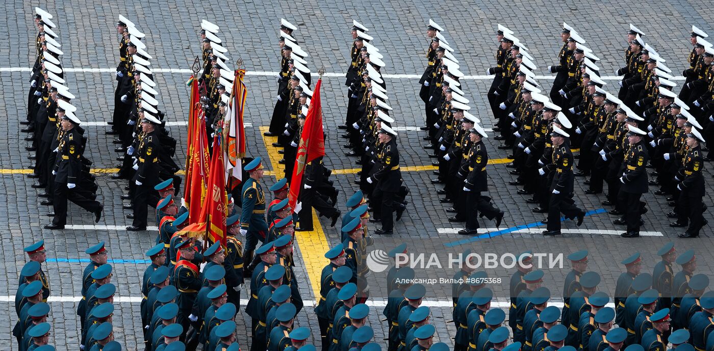 Генеральная репетиция парада к 79-летию Победы в Великой Отечественной войне