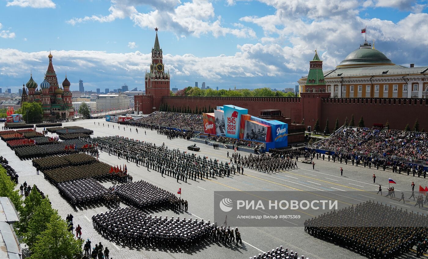 Генеральная репетиция парада к 79-летию Победы в Великой Отечественной войне