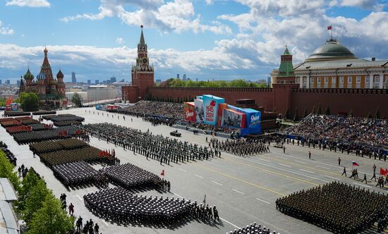 Генеральная репетиция парада к 79-летию Победы в Великой Отечественной войне