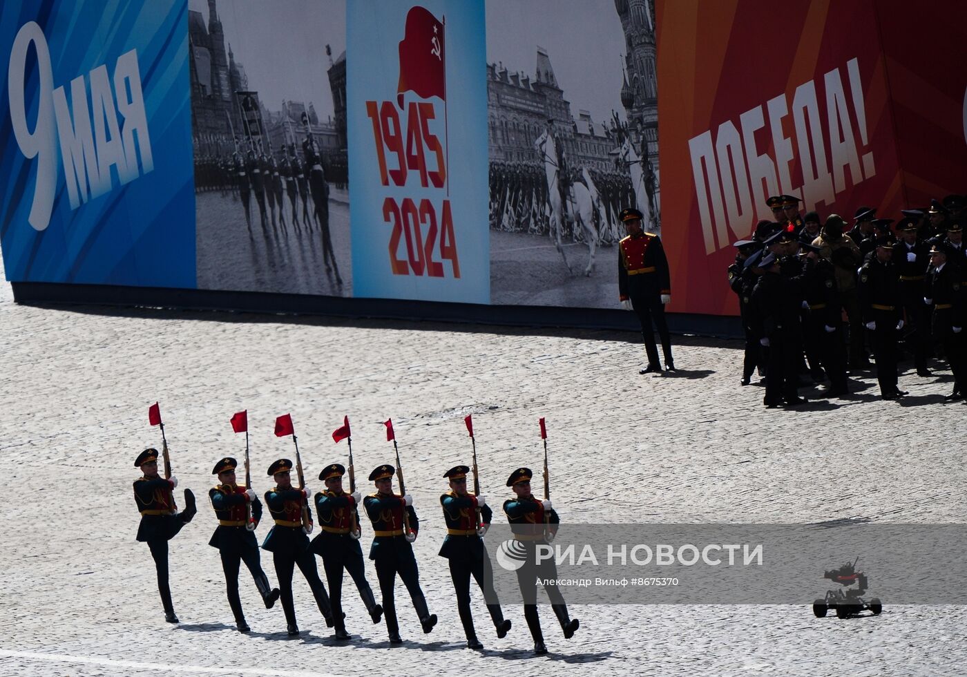 Генеральная репетиция парада к 79-летию Победы в Великой Отечественной войне