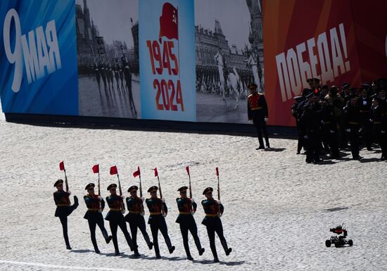 Генеральная репетиция парада к 79-летию Победы в Великой Отечественной войне