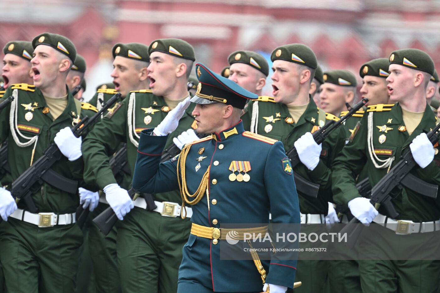 Генеральная репетиция парада к 79-летию Победы в Великой Отечественной войне