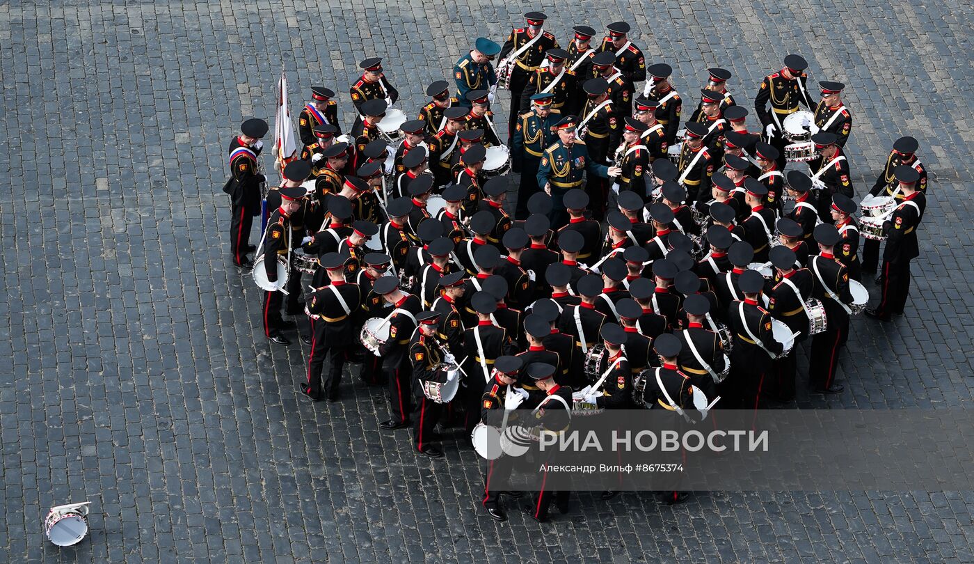 Генеральная репетиция парада к 79-летию Победы в Великой Отечественной войне