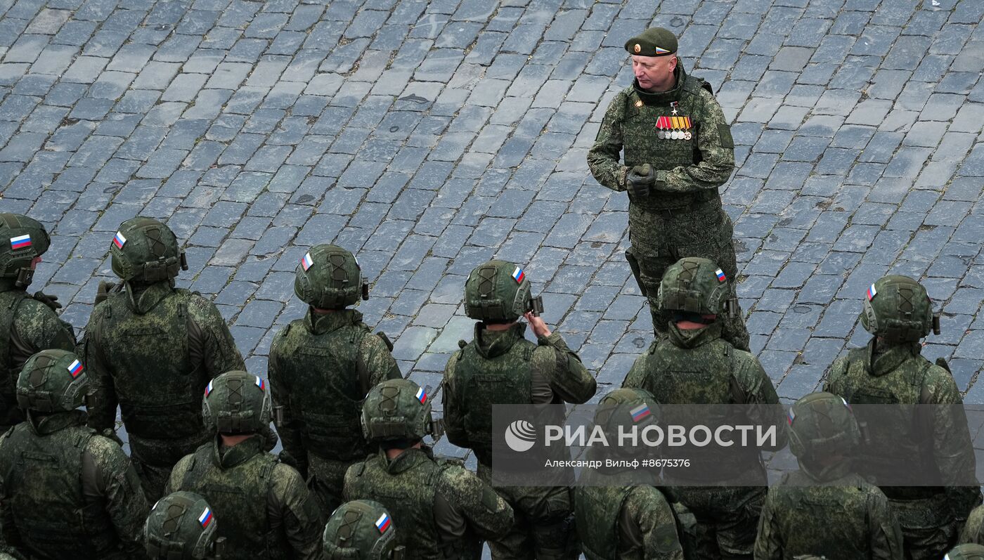 Генеральная репетиция парада к 79-летию Победы в Великой Отечественной войне