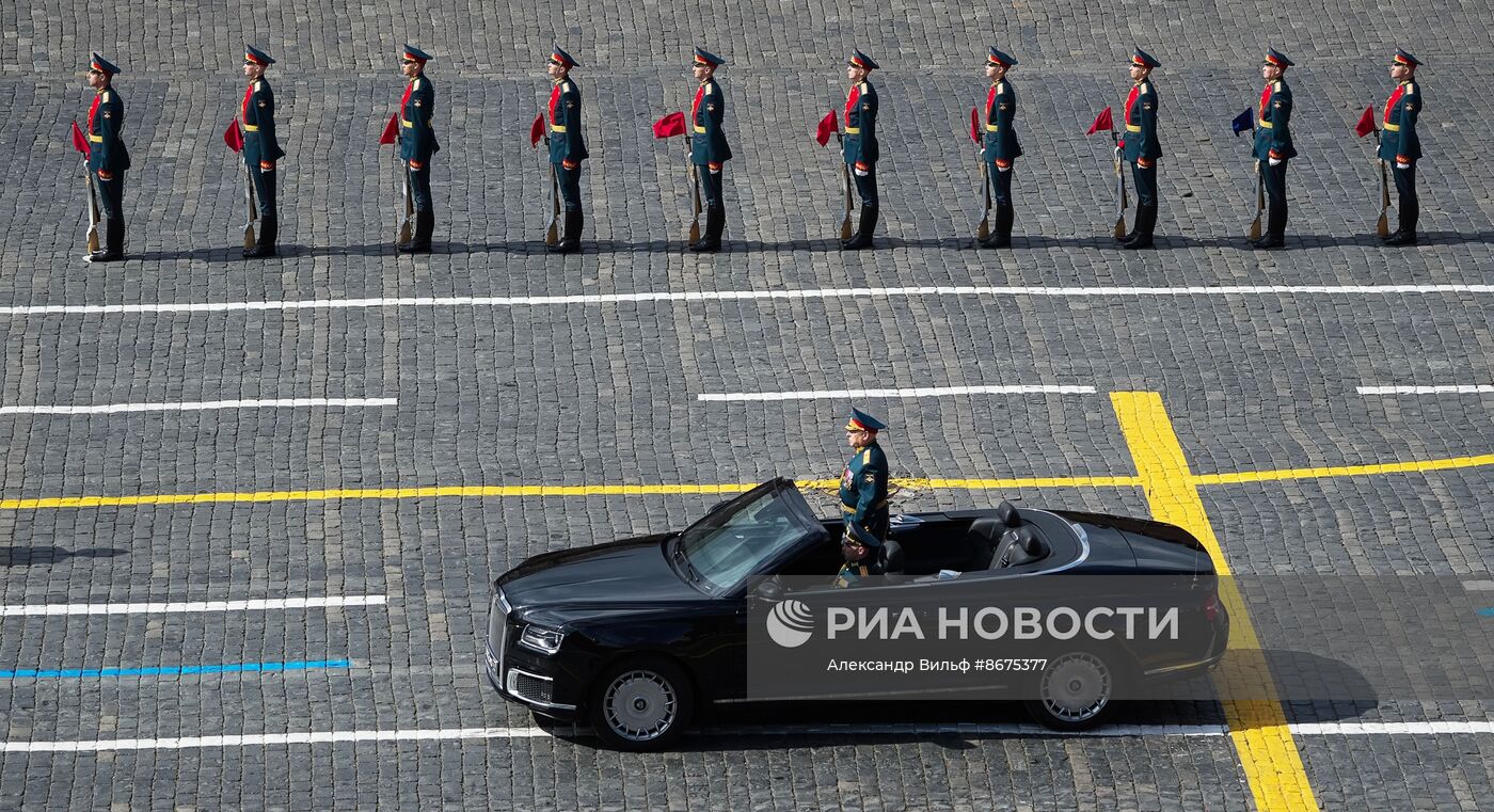 Генеральная репетиция парада к 79-летию Победы в Великой Отечественной войне